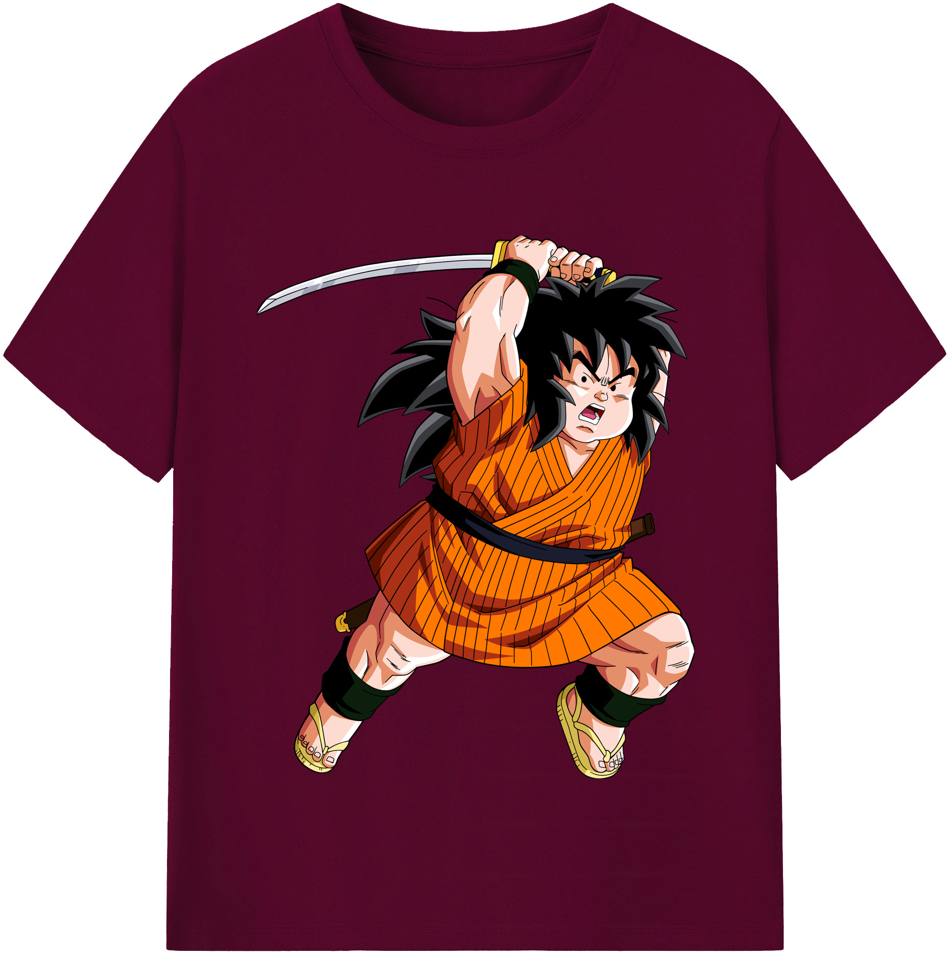 （画像用） ドラゴンボール やじろべえ DRAGON BALL Yajirobe レディースカジュアルプリントTシャツ（綿100％）